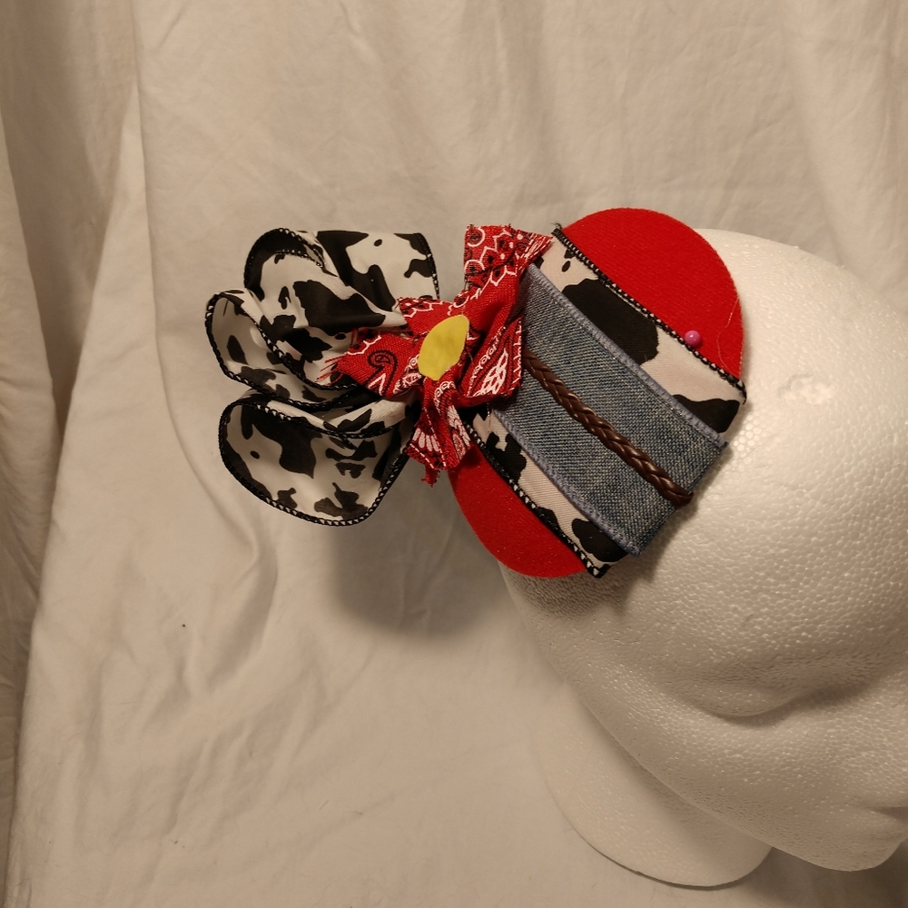 Disney Woody Toy Story inspired fascinator hat